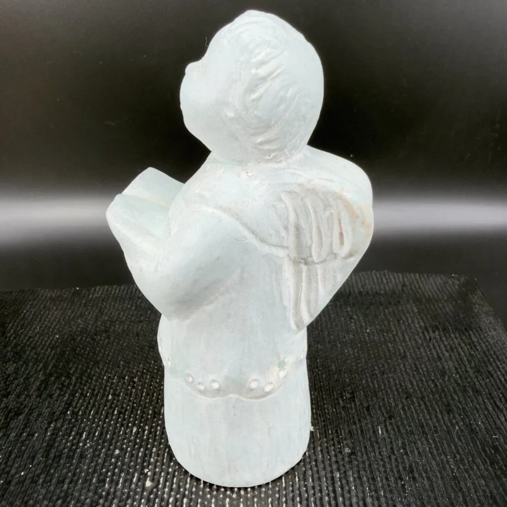 Vintage 1997 Isabel‎ Bloom Angel Reading A Book Figurine Hand Made Figure Signed